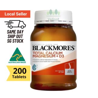 Blackmores Total Calcium Magnesium Vitamin D 200 Tablets