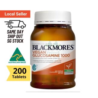 Blackmores Vegan Glucosamine 1000mg 200 Tablets - Made in Australia