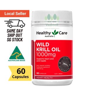 Healthy Care Wild Krill Oil 1000mg