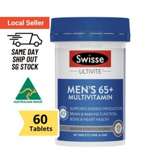 Swisse Men's 65+ 60 Tablets Multivitamin