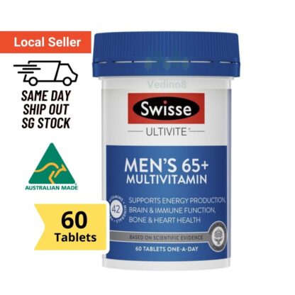 Swisse Men's 65+ 60 Tablets Multivitamin