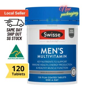 Swisse Men's Ultivite Multivitamin For Men 120 Tablets