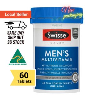 Swisse Men's Ultivite Multivitamin For Men 60 Tablets